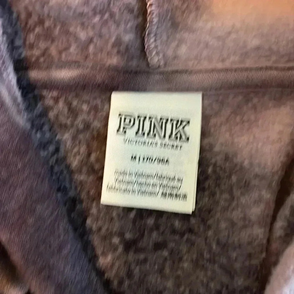 Pink long sweatshirt size medium - Picture 3 of 3